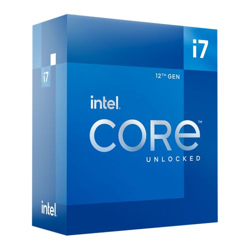 Intel Core i7-12700K CPU, 1700, 3.6 GHz (5.0 Turbo), 12-Core, 125W (190W Turbo), 10nm, 25MB Cache, Unlocked, Alder Lake, NO HEATSINK/FAN Intel Core i7-12700K CPU, 1700, 3.6 GHz (5.0 Turbo), 12-Core, 125W (190W Turbo), 10nm, 25MB Cache, Unlocked, Alder Lake, NO HEATSINK/FAN